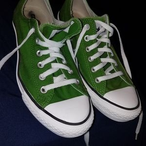 Lime Green Like New size 9 Converse Sneakers